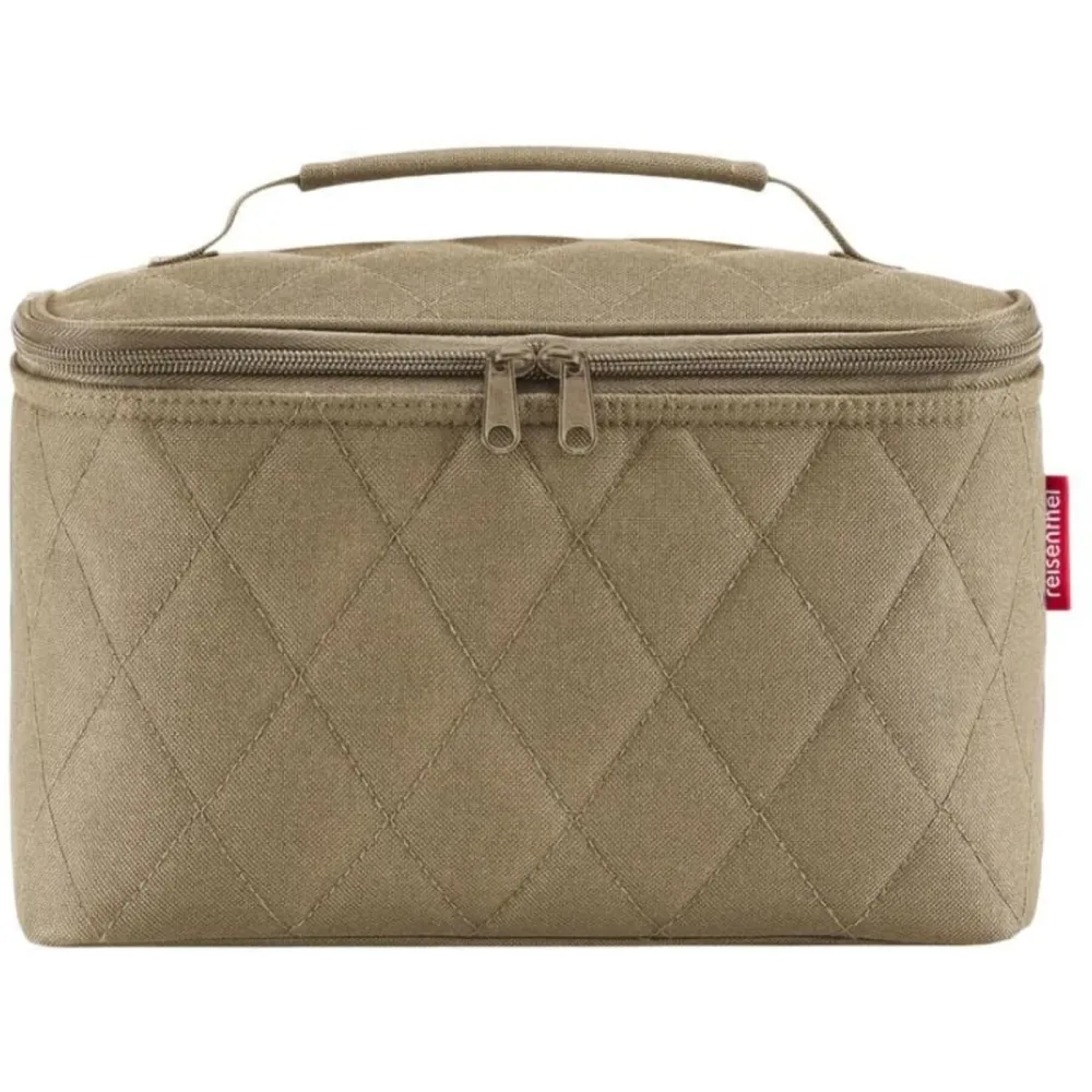 Kulturtasche Reisenthel Rhombus Olive Polyester B 28 H 17 cm