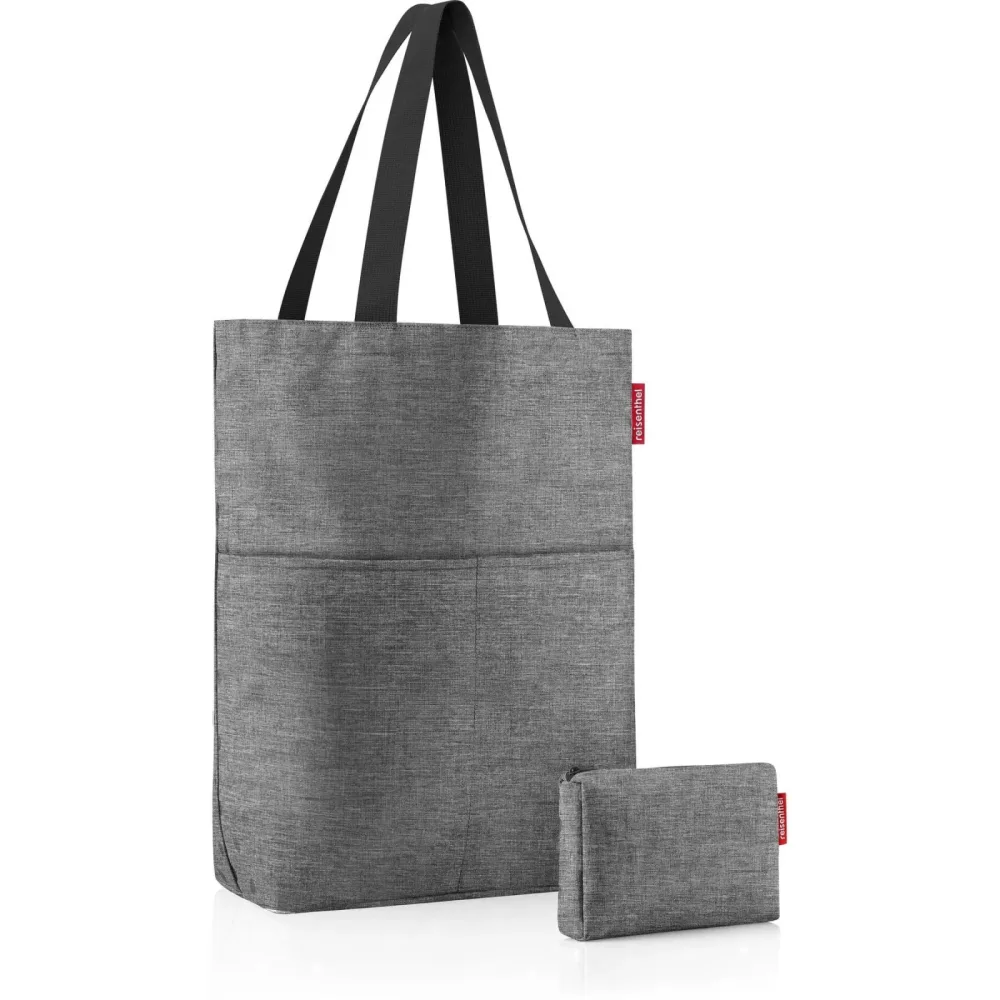 Einkaufstasche Reisenthel Twist Silver Polyester B 47 H 44 cm