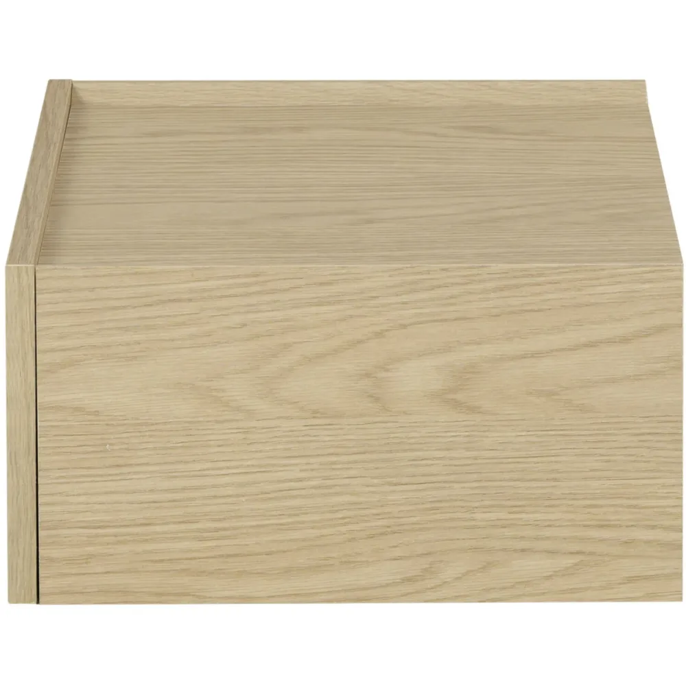 Nachttisch Riol Braun Holz 35 cm - Farbe: eiche - Material: Holzwerkstoff - Nachttisch