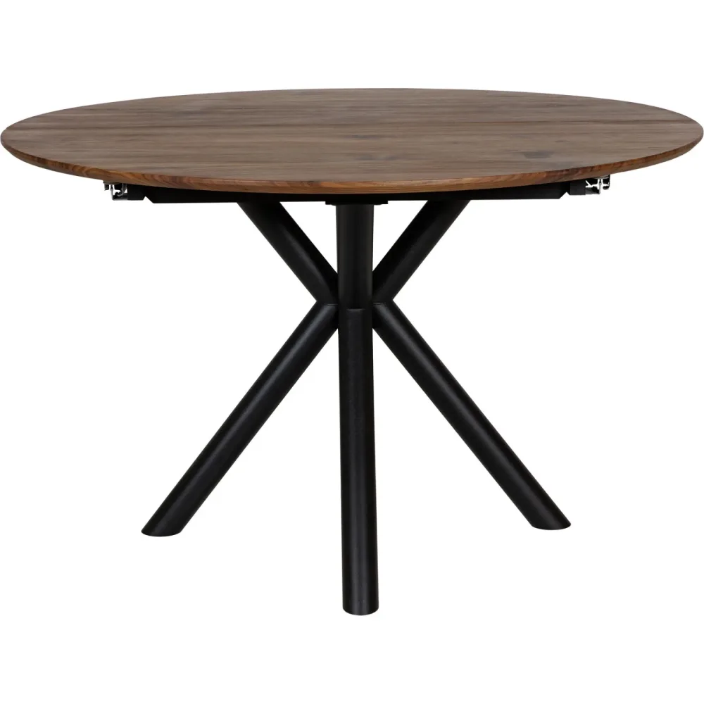 Tisch Madu Braun Holz 120 cm Ausziehbar - Farbe: Nussbaum - Tisch