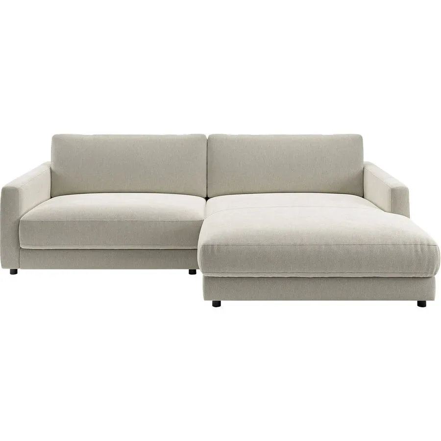 Sofa Ava Beige 266 cm 170 cm - Farbe: sand - Material: Cordstoff - Möbel Konfigurator: Traummöbel individuell zusammenstellen - Sofa
