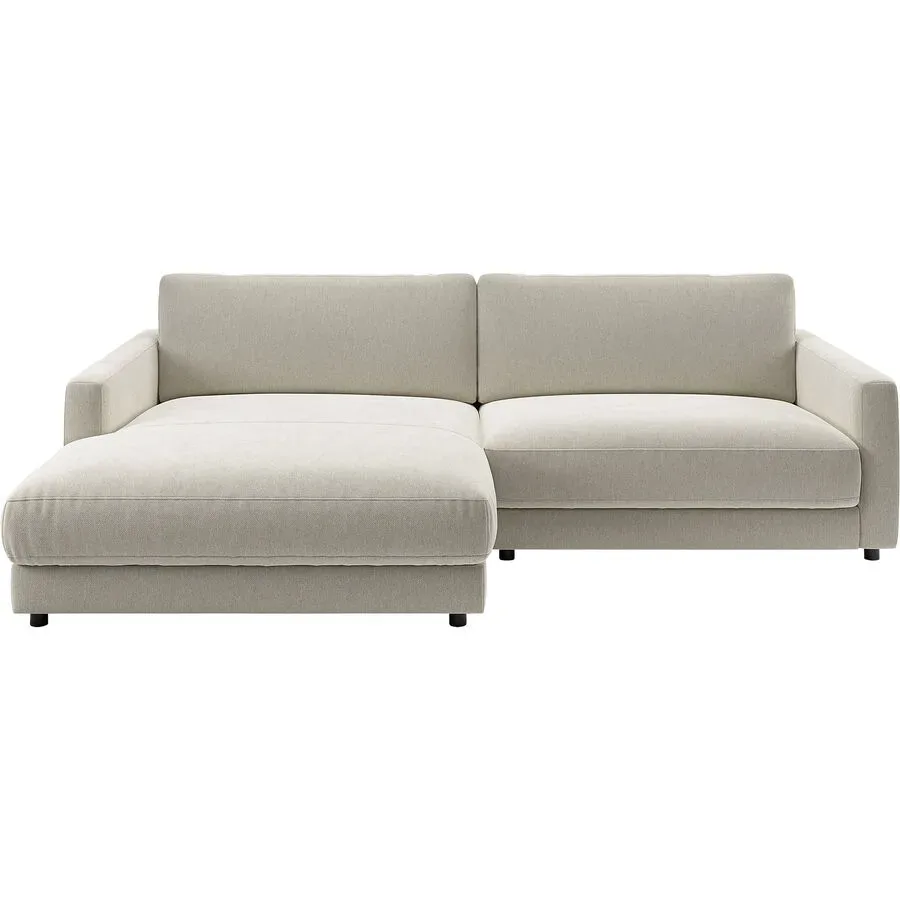 Sofa Ava Beige 266 cm 170 cm - Farbe: sand - Material: Cordstoff - Möbel Konfigurator: Traummöbel individuell zusammenstellen - Sofa
