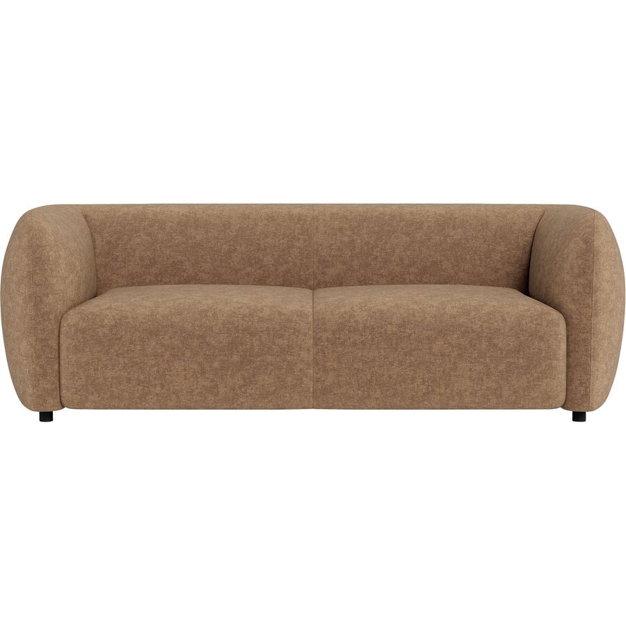 Sofa Eda Rot Stoff 232 cm 101 cm - Farbe: rost - Sofa