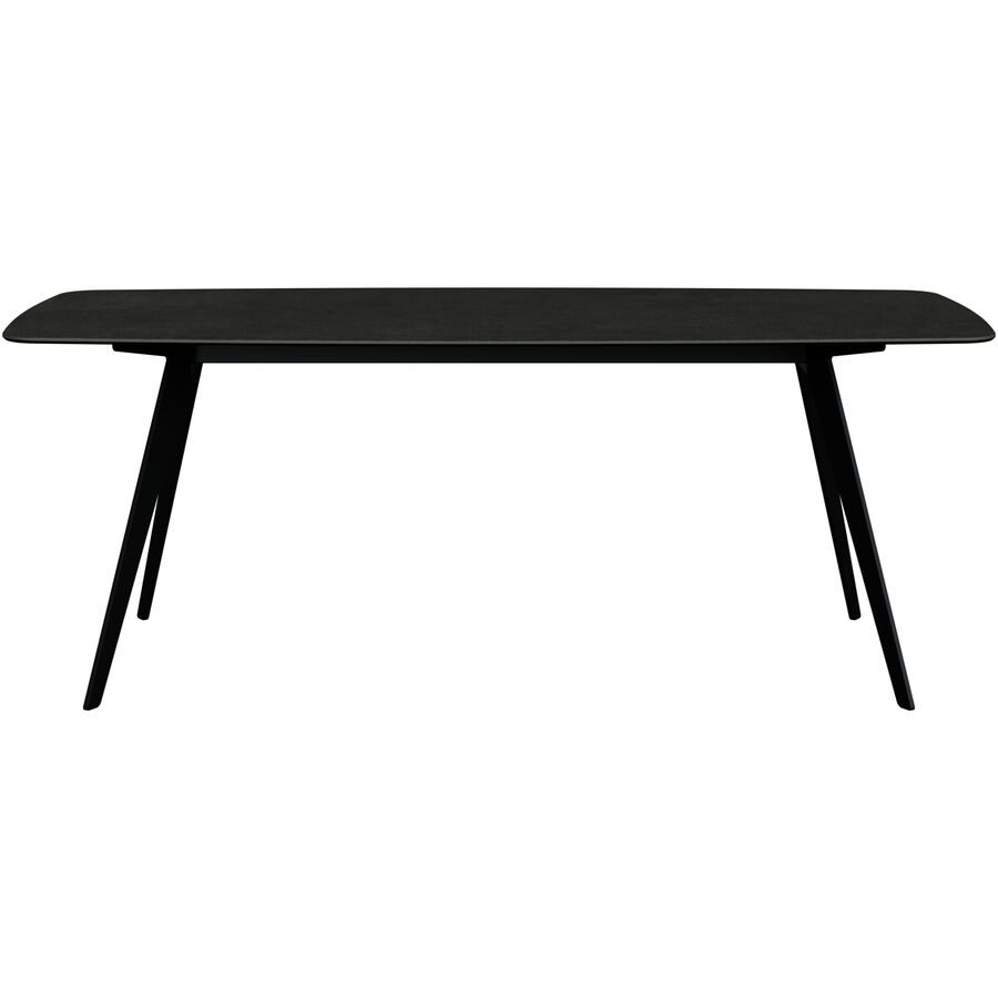 Esstisch Salazar Grau Keramik 100 cm - Farbe: anthrazit - Esstisch