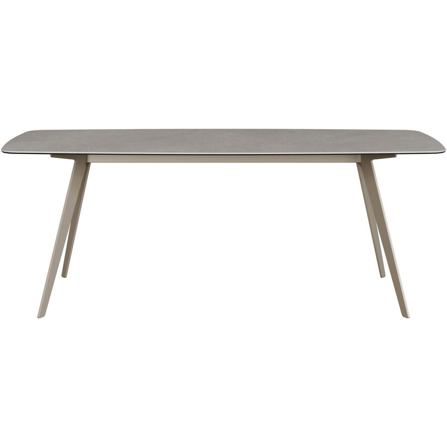 Esstisch Salazar Grau Keramik 100 cm - Esstisch