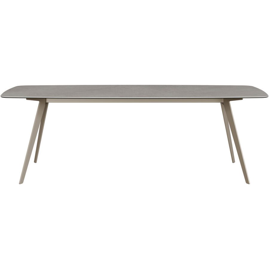 Esstisch Salazar Grau Keramik 100 cm - Esstisch