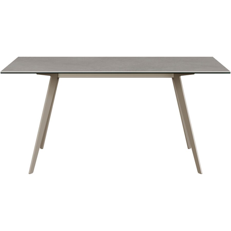 Esstisch Salazar Grau Keramik 100 cm - Esstisch