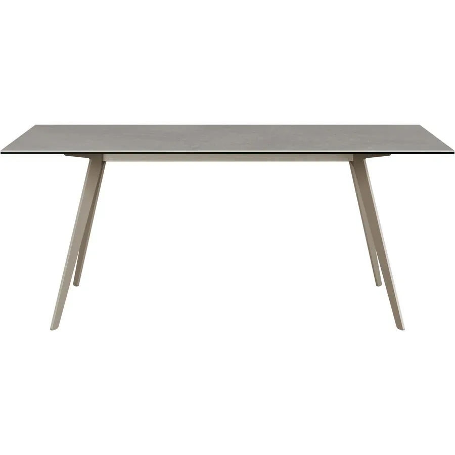 Esstisch Salazar Grau Keramik 100 cm - Esstisch