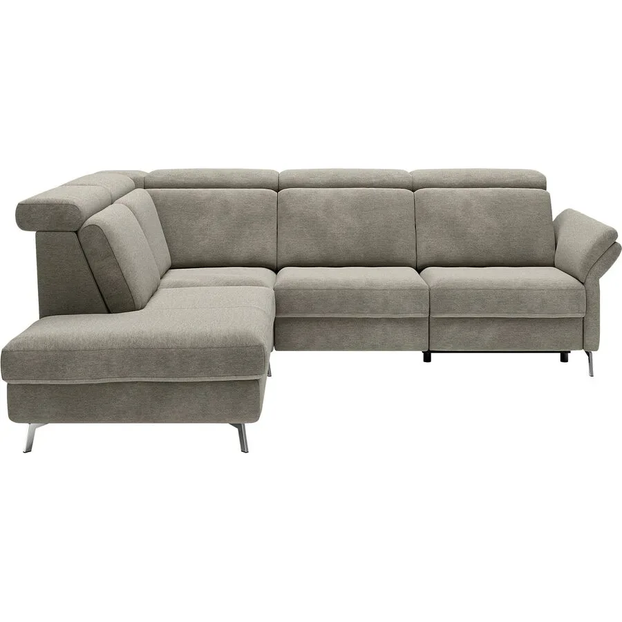 Sofa Susten Braun/Grau Polyester 180 cm 204 cm - Farbe: taupe - Sofa