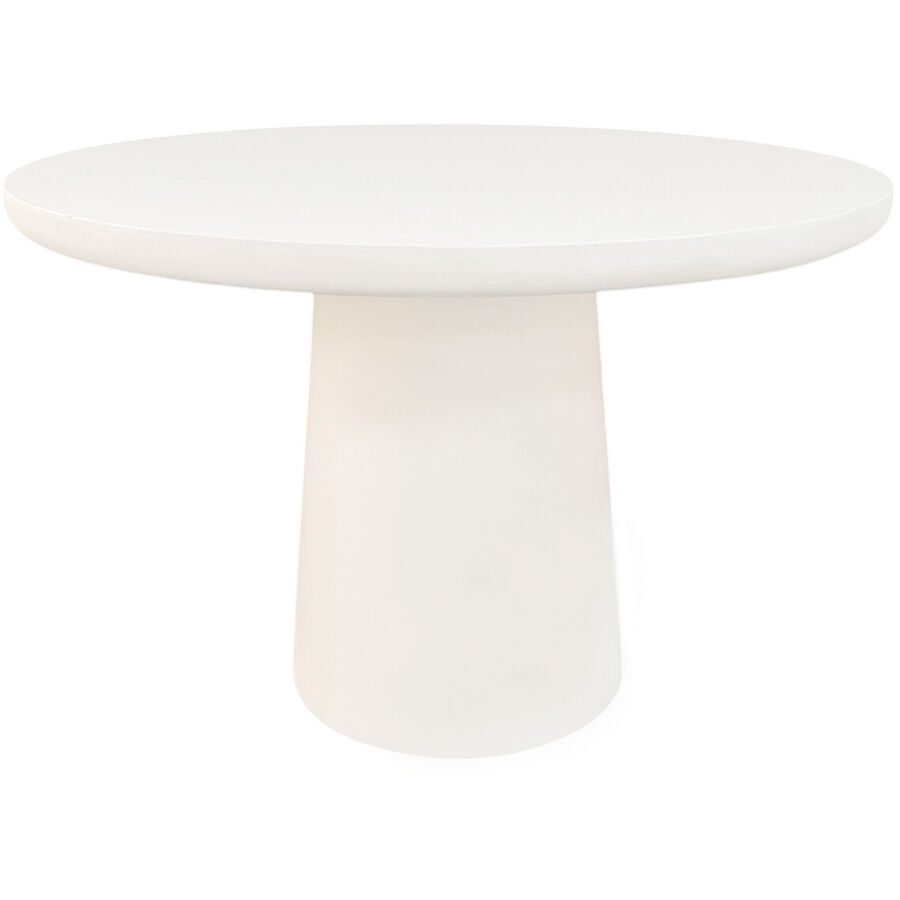 Esstisch Putza Weiss Holz 120 cm - Material: MDF - Esstisch