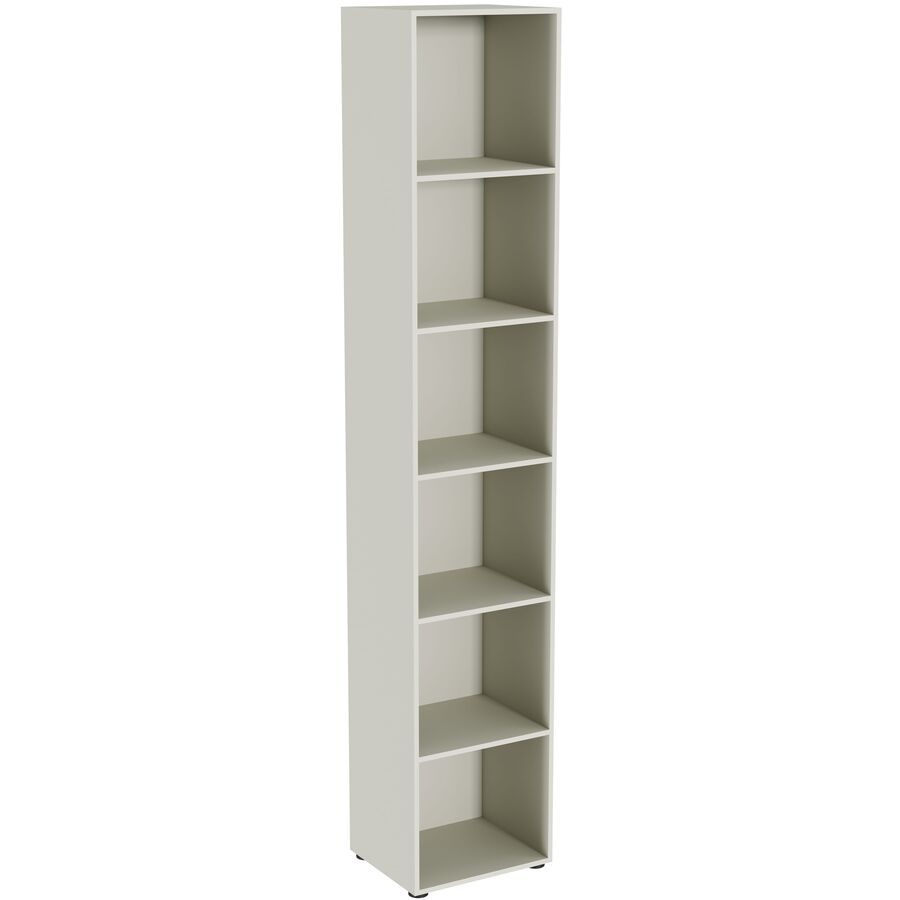 Regal Window Beige/Grau Holzwerkstoff 41 cm 214 cm - Farbe: Greige - Möbel Konfigurator: Traummöbel individuell zusammenstellen - Regal