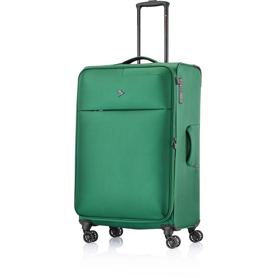 Pack Easy - Weichschalenkoffer, Spinner, 76 CM, Weichschalenkoffer, Spinner, 76 CM, Grün