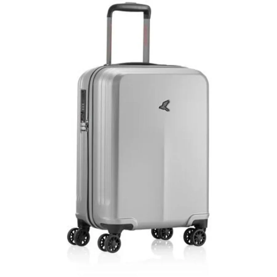 Pack Easy - Hartschalenkoffer, Spinner, 54cm, Hartschalenkoffer, Spinner, 54cm, Silber