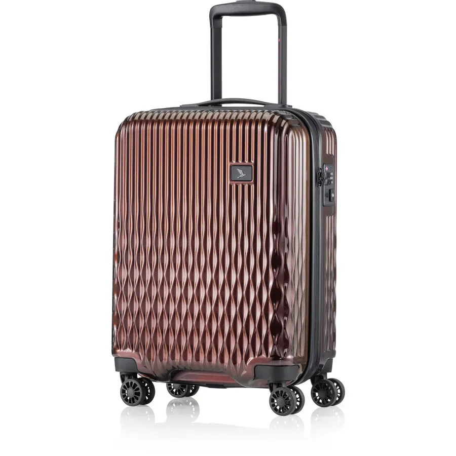 Pack Easy - Hartschalenkoffer, Spinner, 52 CM, Hartschalenkoffer, Spinner, 52 CM, Braun