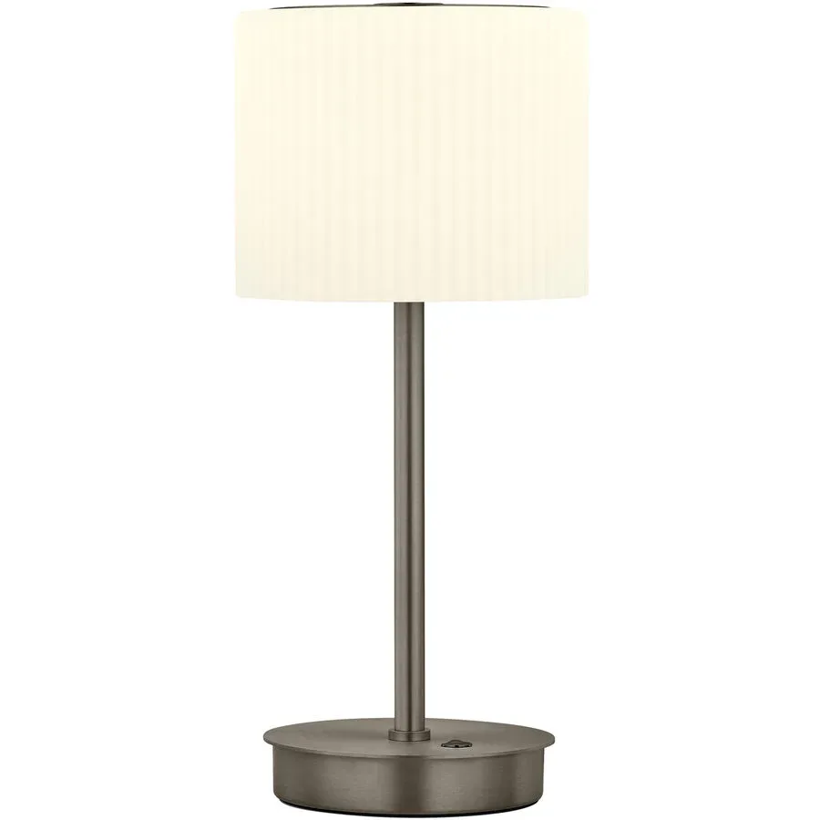 Tischlampe Elli Bronze Aluminium/Eisen 15 cm 34 cm - LED - Lichtfarbe: Warmweiss - Tischlampe- LED Energiesparlampe