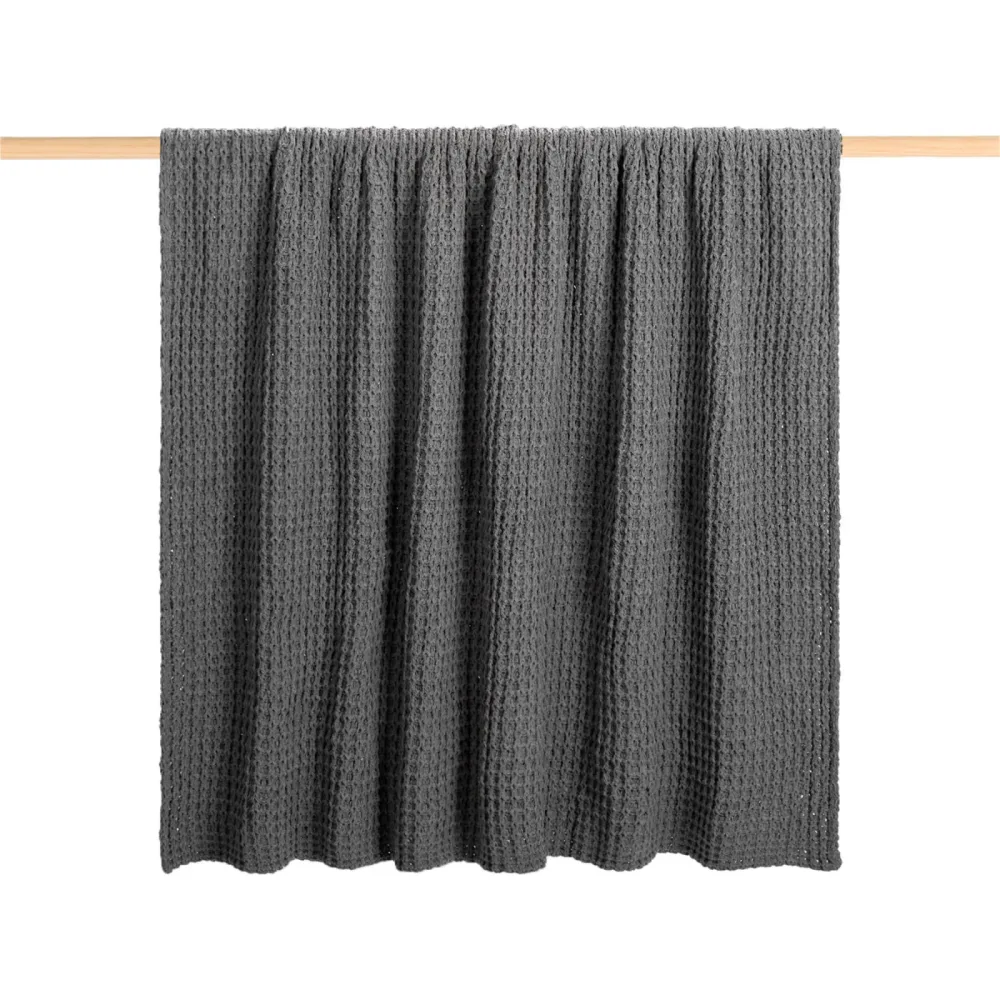 Wohndecke Nelly 130x170cm grau - Material: 100% Polyester - Wohndecke