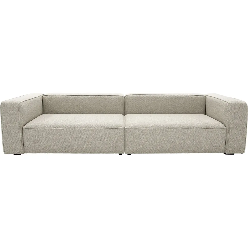 Sofa Hedda Beige Polyester 190 cm 155 cm - Farbe: natur - Sofa