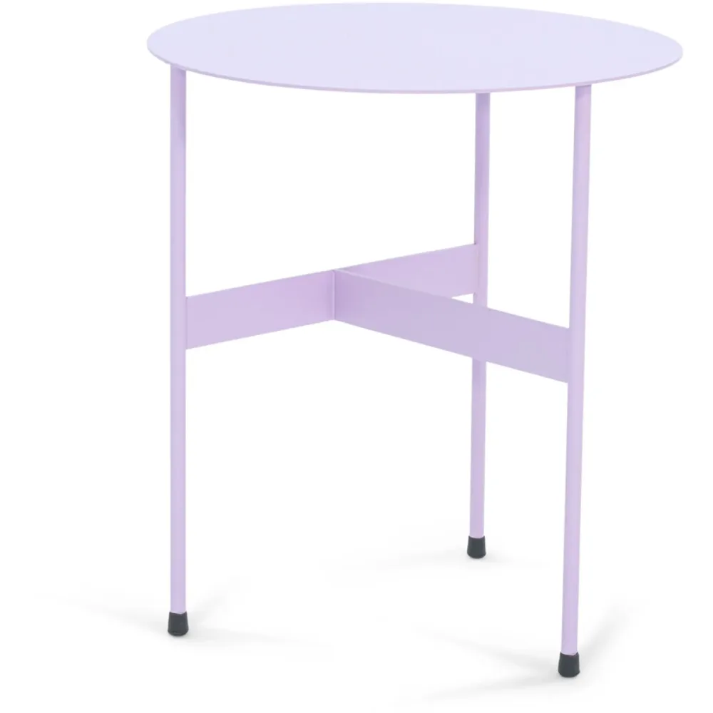 Spinder Design Beistelltisch Hesta Lila Stahl 40 cm - Beistelltisch