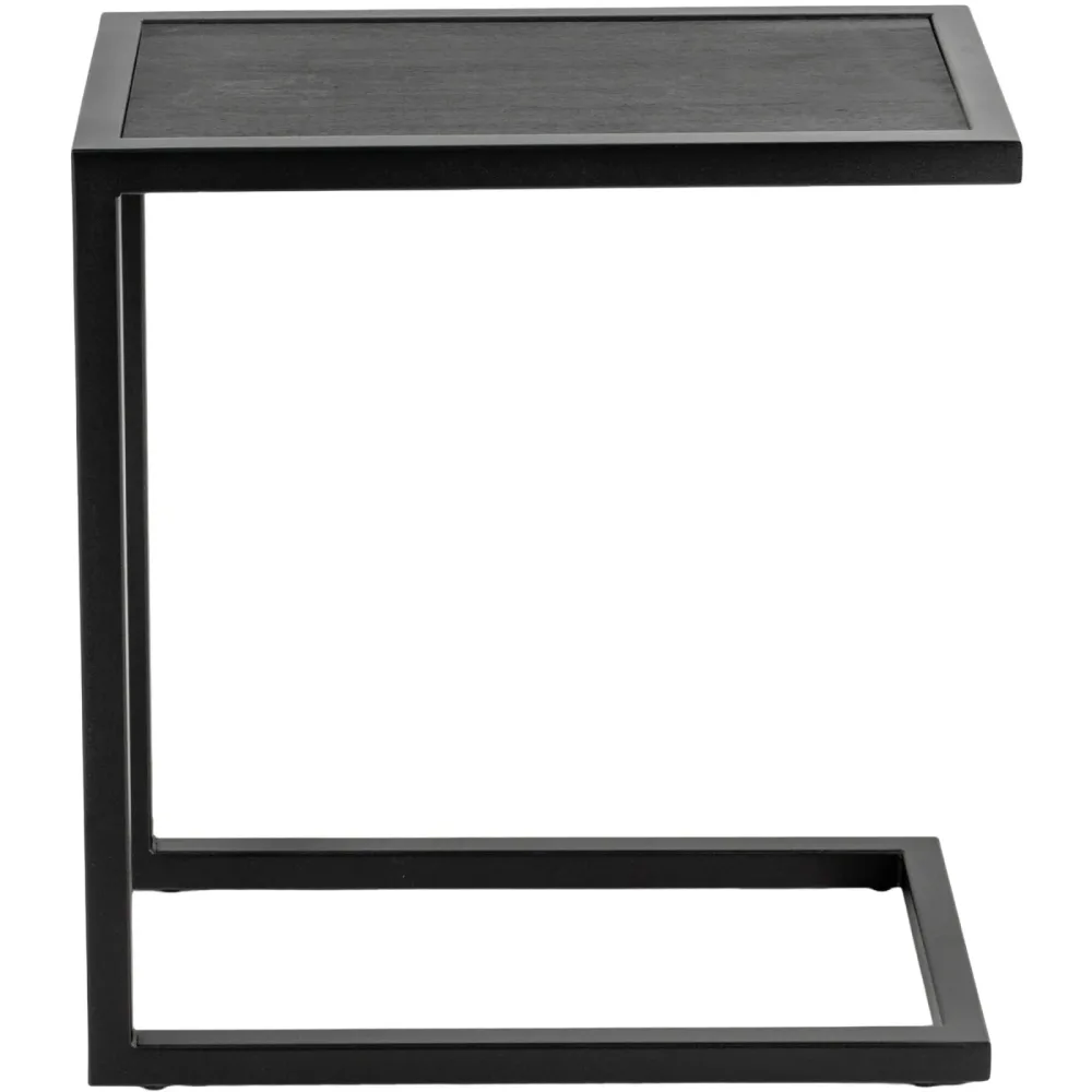 Spinder Design Beistelltisch Hesta Schwarz Stahl 30 cm - Beistelltisch