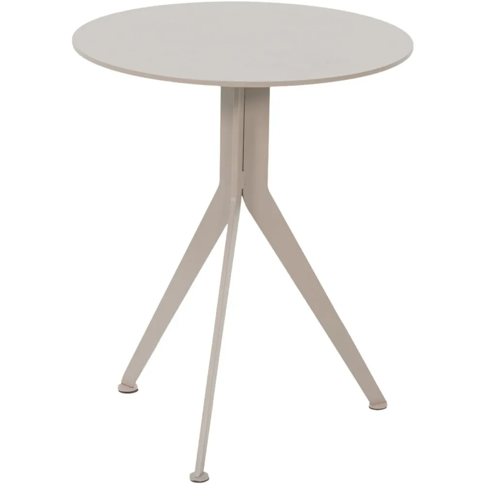 Spinder Design Beistelltisch Hesta Braun Stahl 38 cm - Farbe: taupe - Beistelltisch