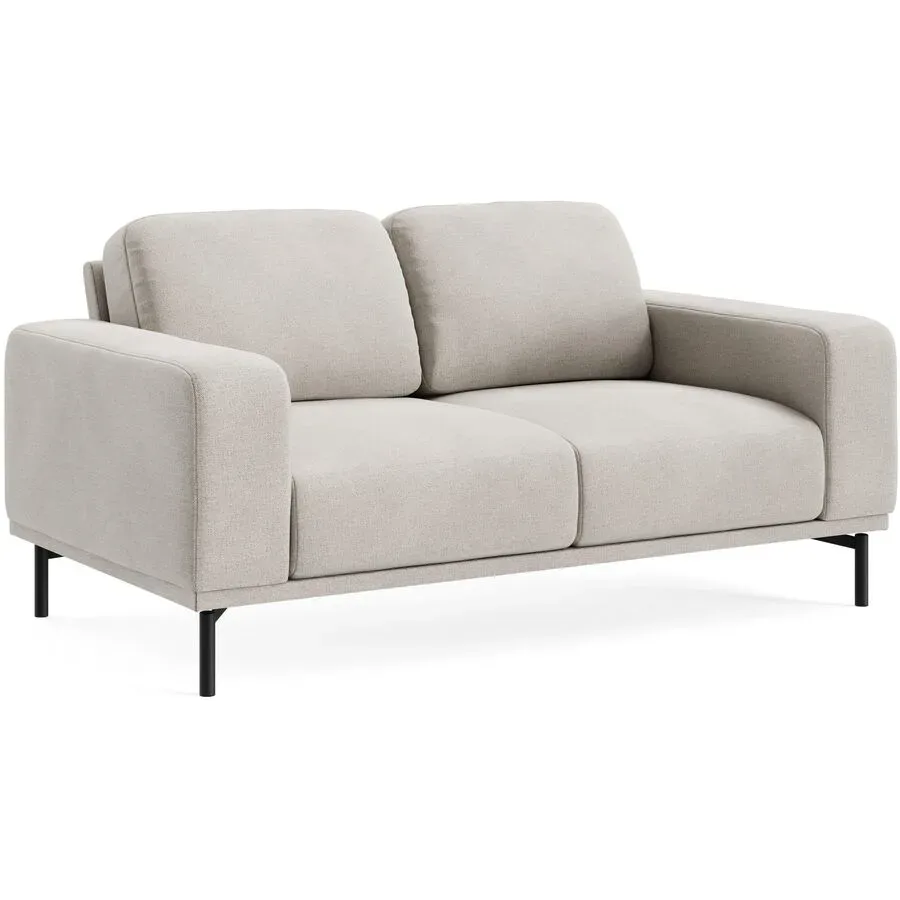 Sofa Maja Beige Stoff 171 cm 99 cm - Farbe: YAGER - 8 beige - Möbel Konfigurator: Traummöbel individuell zusammenstellen - Sofa