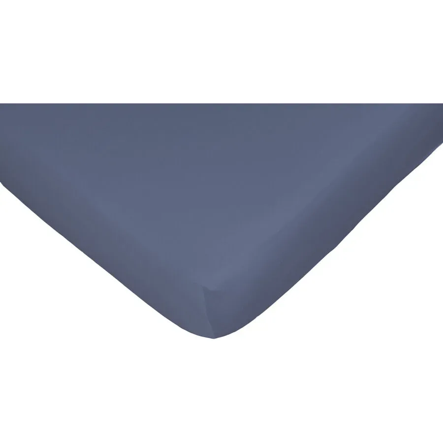 Nobilium - Nela Fixleintuch, 140 x 200 cm, Mitternachtsblau