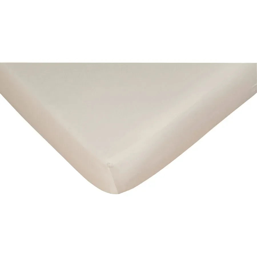 Nobilium Fixleintuch Nela creme 090 x 200cm - Material: 95% Baumwolle 5% Elasthan - Fixleintuch