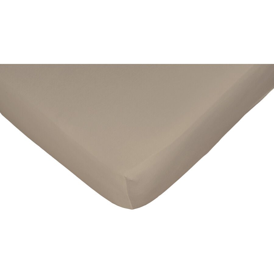 Nobilium Fixleintuch Nela beige 140 x 200cm - Material: 95% Baumwolle 5% Elasthan - Fixleintuch