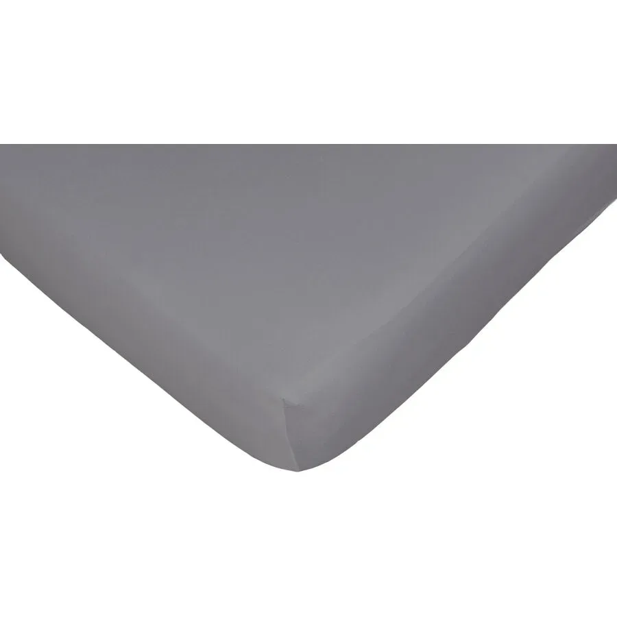 Nobilium Fixleintuch Nela grau 180 x 200cm - Material: 95% Baumwolle 5% Elasthan - Fixleintuch