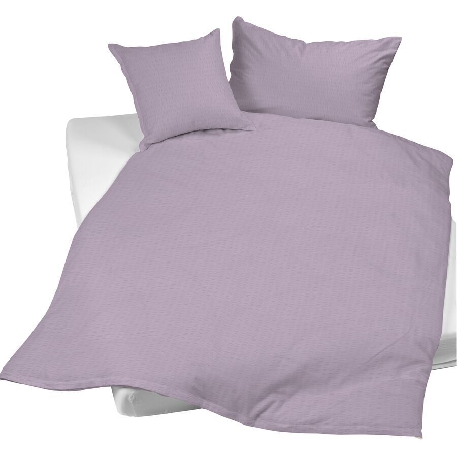 Night Fashion Duvetbezug Edi lavendel 240 x 240cm - Duvetbezug