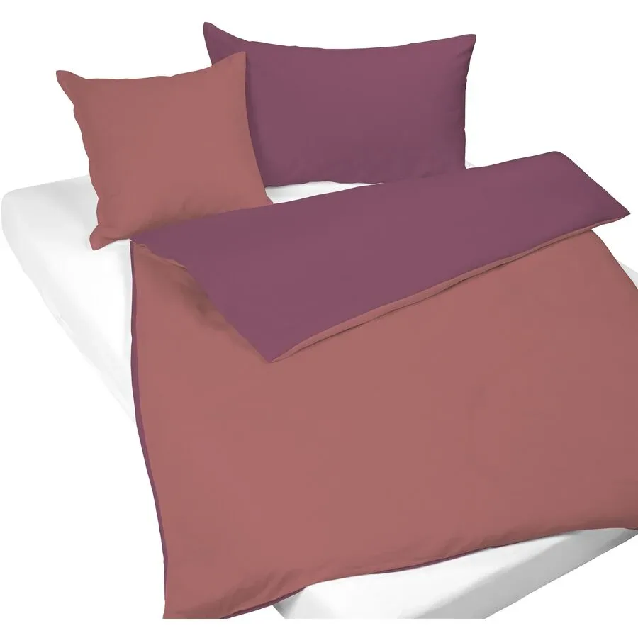Nobilium Kissenbezug Mia rosenholz/mauve 65x100cm - Kissenbezug