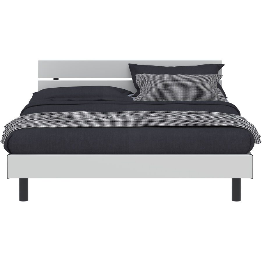 Bett Livorno 140x200 weiss (H.20) - Bett