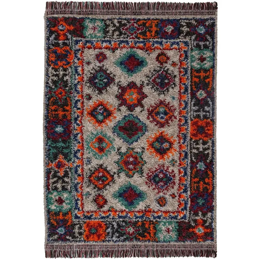 Teppich Lamoria Mehrfarbig Polyester B 160 T 230 cm