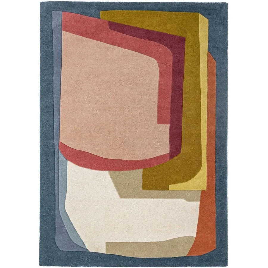 Teppich Elodia Mehrfarbig Wolle B 200 T 290 cm - Material: 100% WOLLE