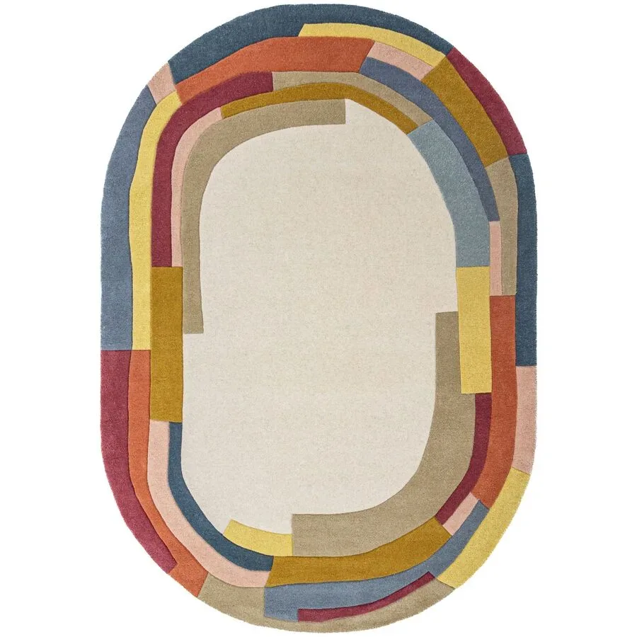 Teppich Elowyn Mehrfarbig Wolle B 200 T 290 cm - Material: 100% WOLLE