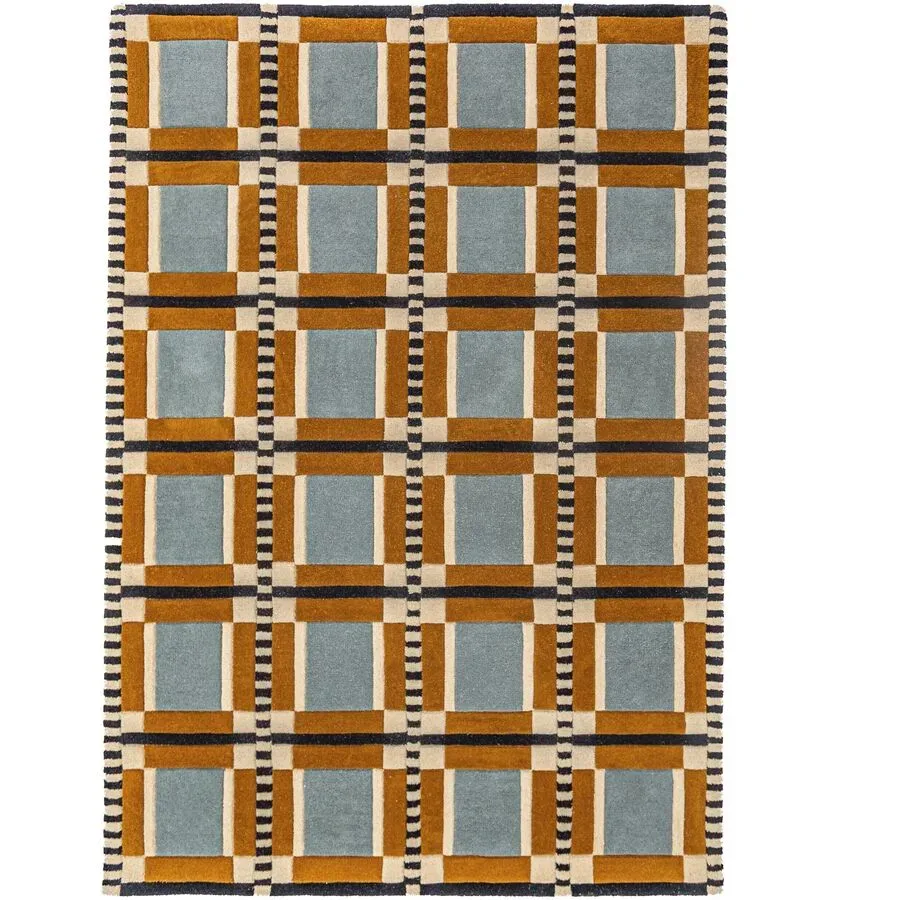 Teppich Quenara Mehrfarbig Wolle B 160 T 230 cm - Material: 100% WOLLE - Teppich