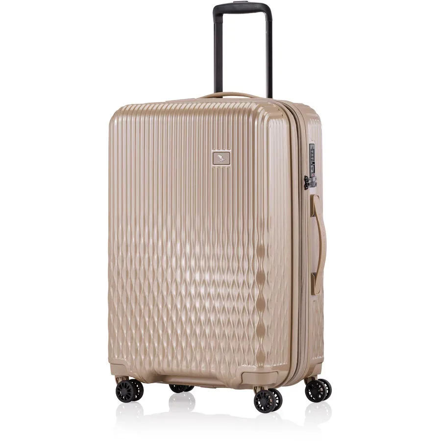 Pack Easy Koffer Flow Kupfer ABS/Karbon B 43 H 66 cm - Farbe: prosecco - Material: ABS/Polycarbonat