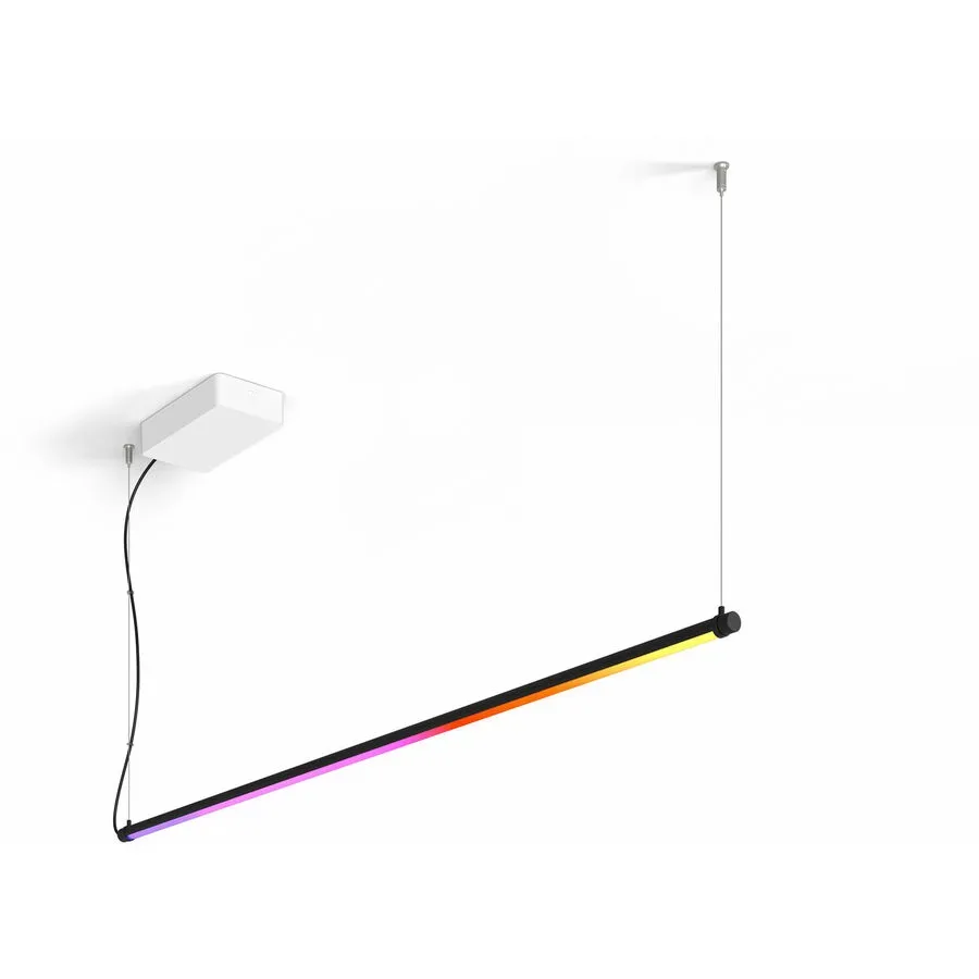 Philips Hue Gradient Signe Pendellampe Aluminum schwarz 25W LED - LED- LED Energiesparlampe