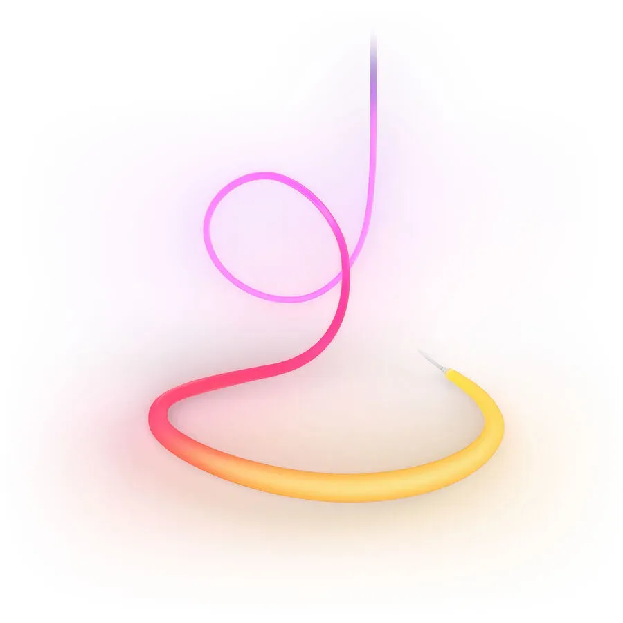 Philips Hue Liane 360° Lichtschlauch Silikon weiss 3m - LED- LED Energiesparlampe
