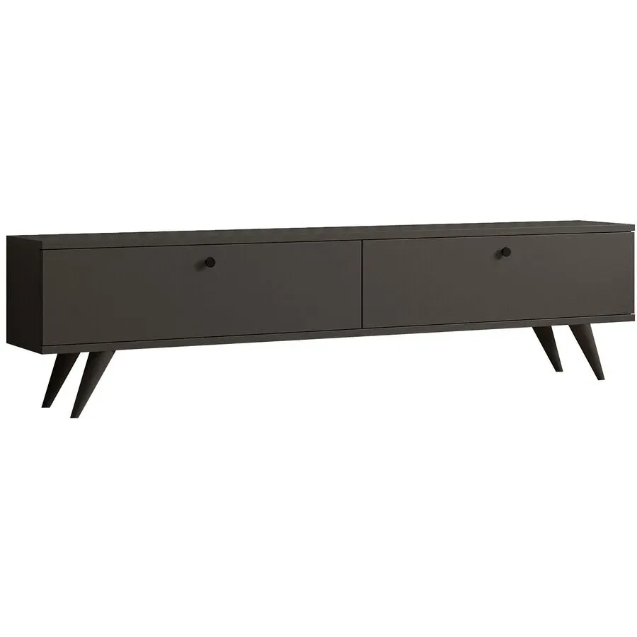 TV-Möbel Georis Anthrazit Holzwerkstoff B 160 cm