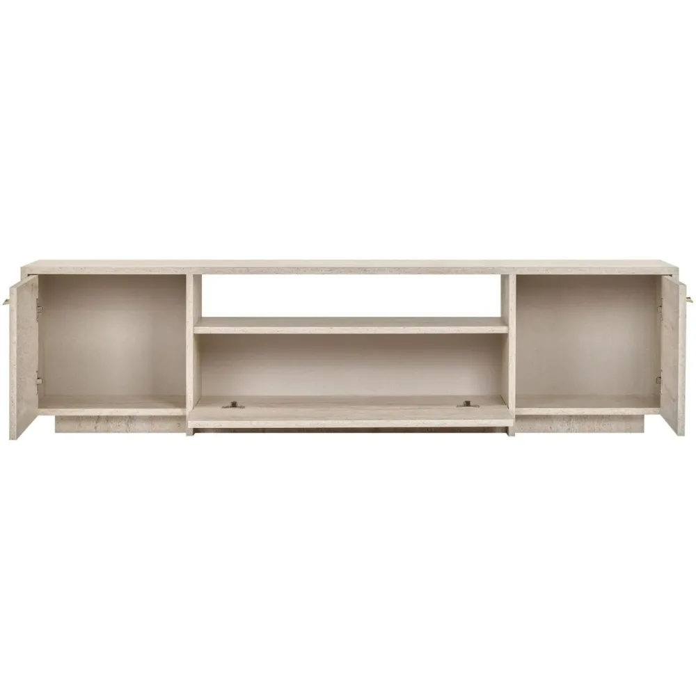 TV-Möbel Georis Travertin Holzwerkstoff B 180 cm