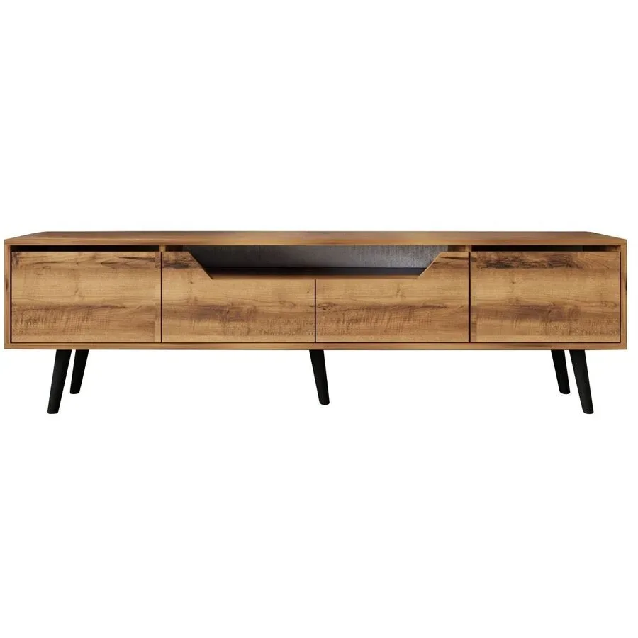 TV-Möbel Georis Nussbaum Holzwerkstoff B 180 cm