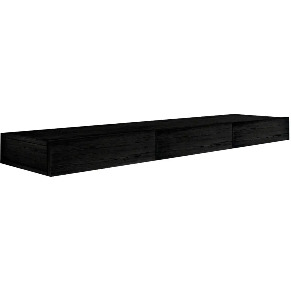 TV-Möbel Georis Schwarz Holzwerkstoff B 140 cm