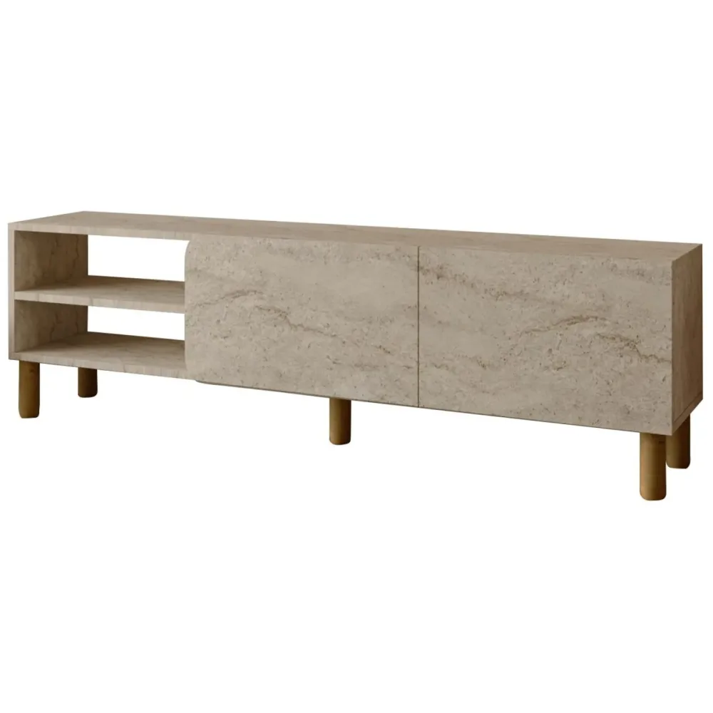 TV-Möbel Georis Travertin Holzwerkstoff B 150 cm