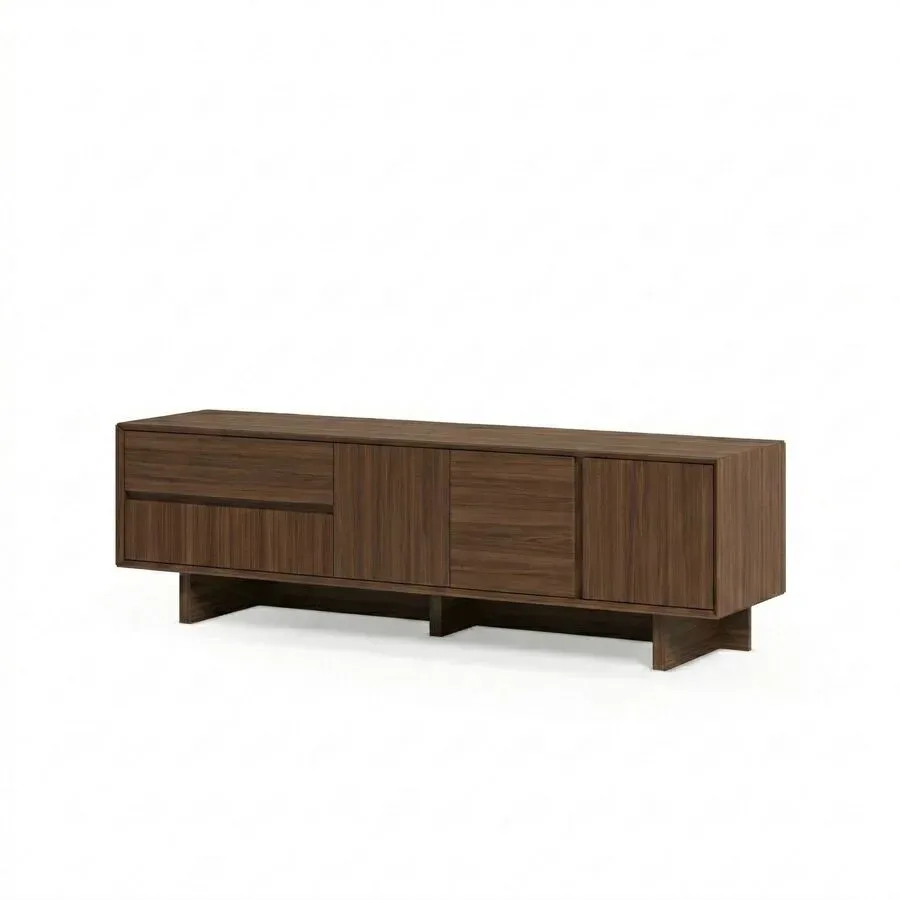 TV-Möbel Georis Milano Nussbaum Holzwerkstoff B 180 cm