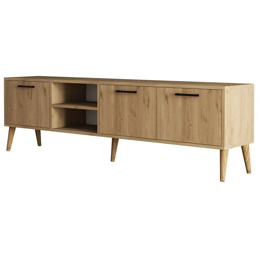 TV-Möbel Georis Eiche Holzwerkstoff B 180 cm