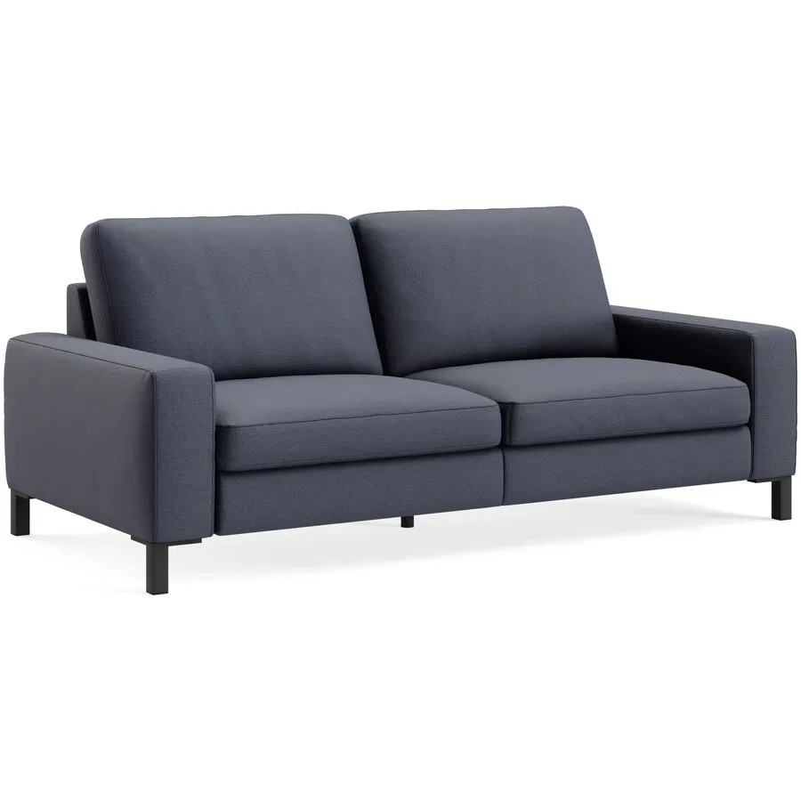 Sofa Step Basic Stoff Donna navy B 198 T 97 cm - Möbel Konfigurator: Traummöbel individuell zusammenstellen