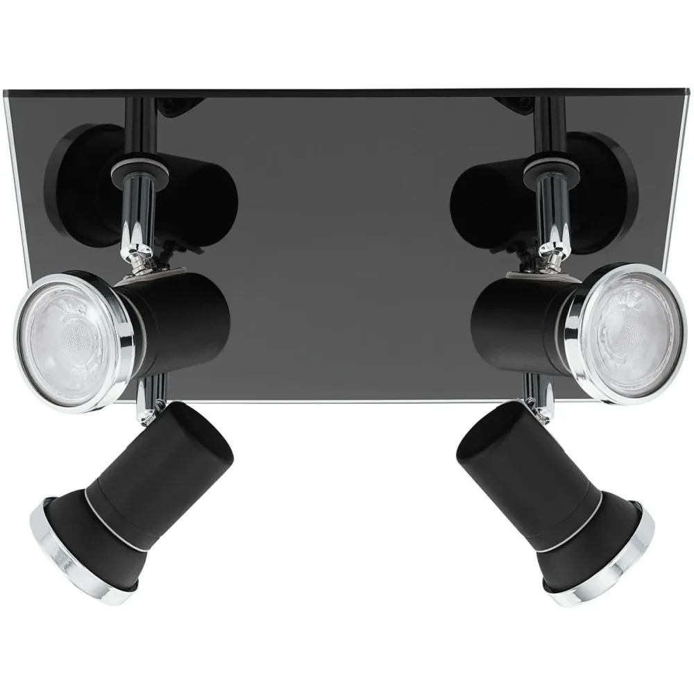 Spot Tamara 1 schwarz, chrom B 260 cm
