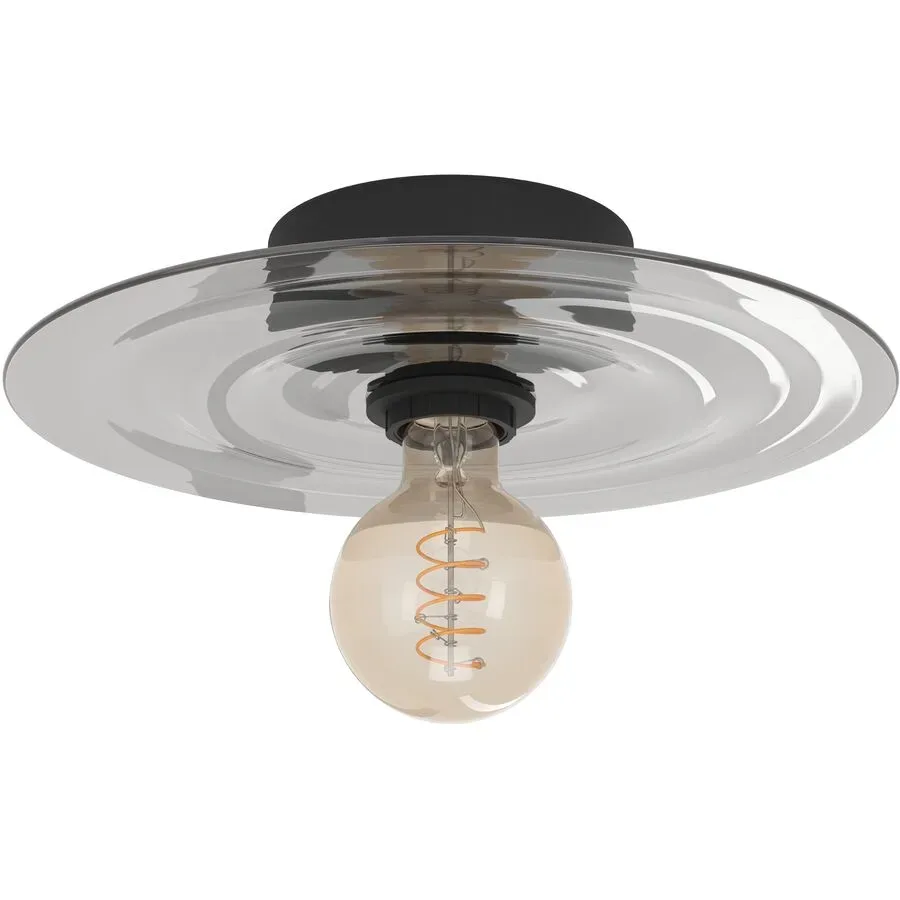 Deckenlampe Lintmill schwarz B 30 cm