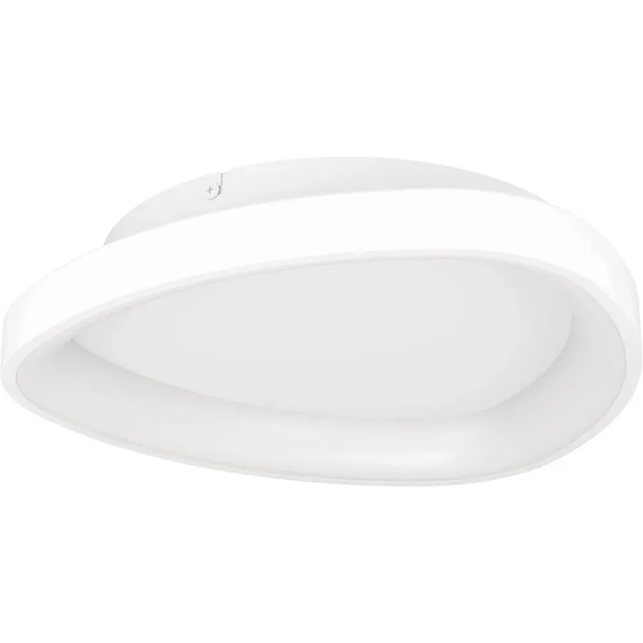 Deckenlampe Loretello weiss 1440 lm Dimmbar B 35 cm